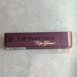 👄Too Faced 👄 Lip Injection Lip Gloss - "Hot Love" Rich Plum BNIB